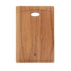 Bamboo Wooden Serving & Cutting Board – Sturdy Wood Board for Serving Meat Cuts and Roasts