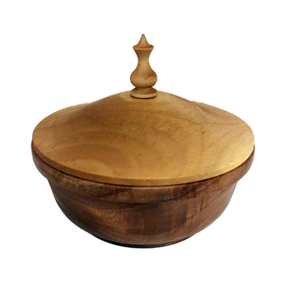 Wooden Sugar Bowl - Timeless Design for Sweet Moments