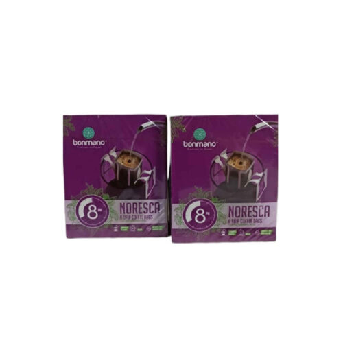 100% Arabica Drip Coffee for Home Brewing | Bonmano Noresca (2 Pack of 6)