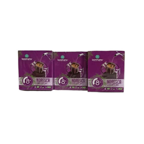 100% Arabica Drip Coffee for Home Brewing | Noresca Bonmano (3 Pack of 6)