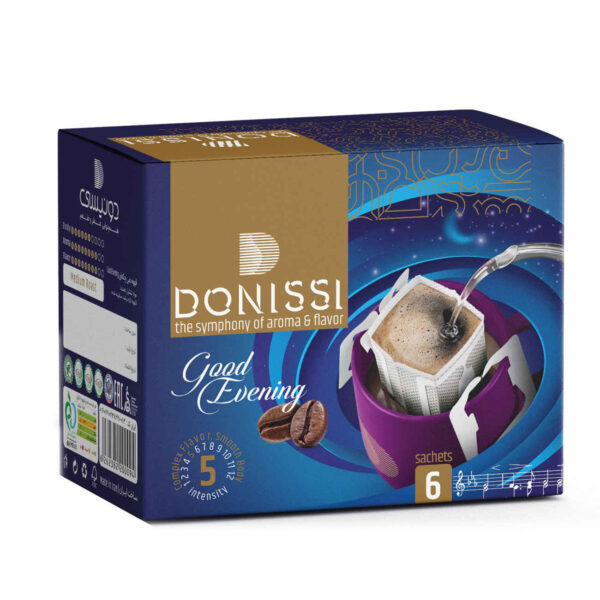 100% Arabica Drip Coffee with Sweet Aroma | Donisi (Pack of 6)