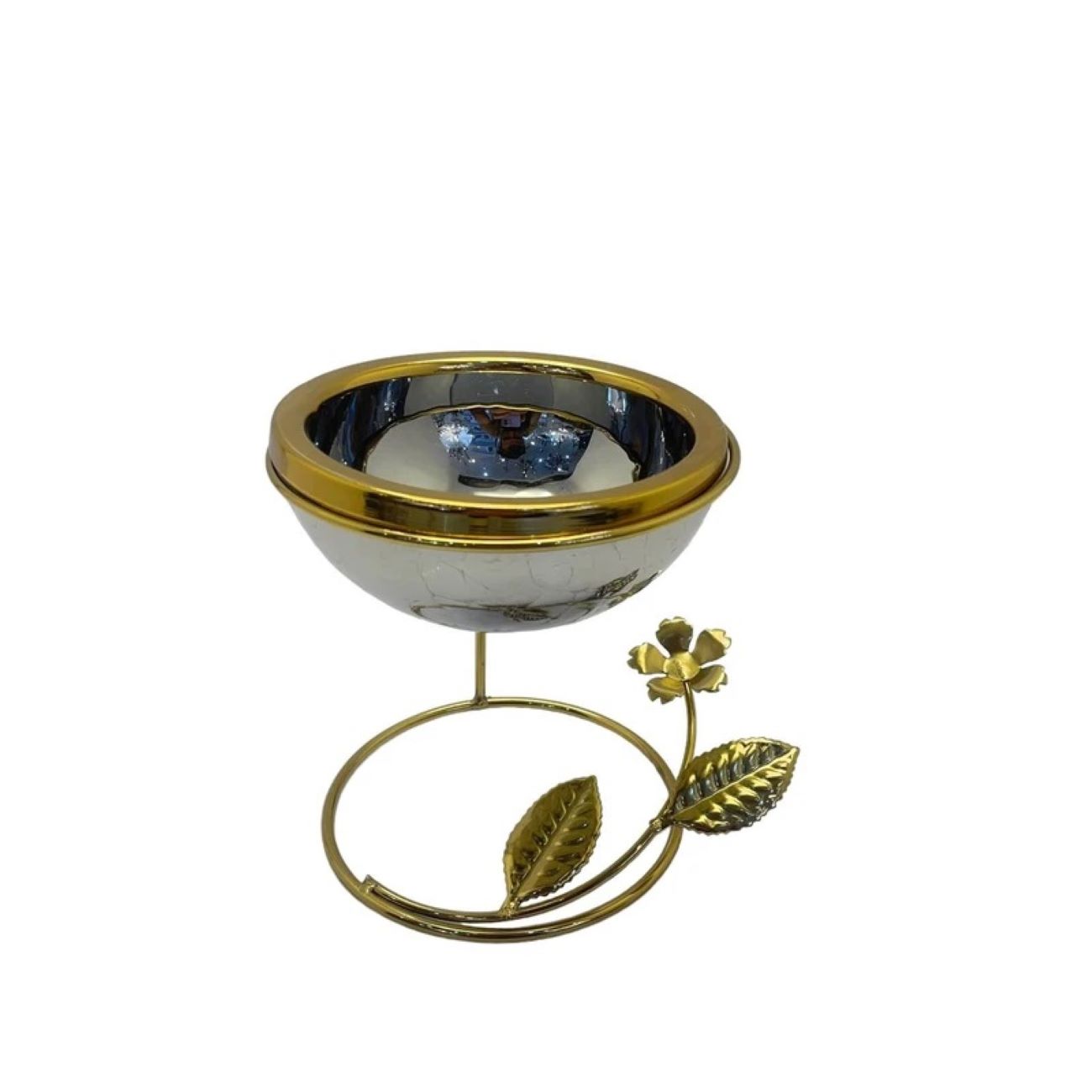 Haft Seen Chrome Coated Set for Timeless Celebrations Nowruz Persian New Year Elegant Design 9 Pcs