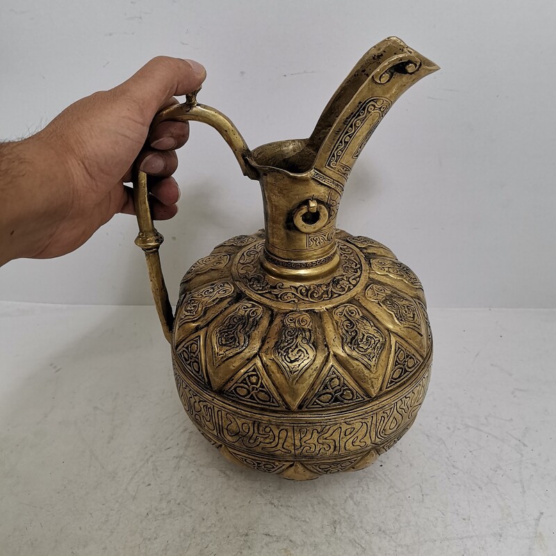 Antique Brass Rosewater Sprinkler – for Traditional Fragrance Ceremony