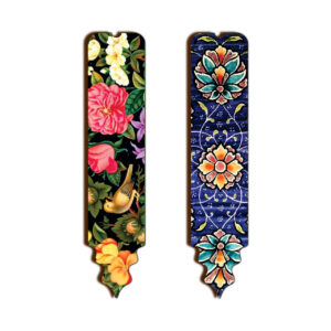 Artistic Persian Inspired Wooden Bookmark – Artistic and Elegant (Set of 2)