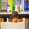 Artistic Persian Inspired Wooden Bookmark with Leyli & Majnun Design