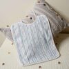 Baby Bib - Suitable for Eating, Two-Layered with Waterproof Lining Set of 3