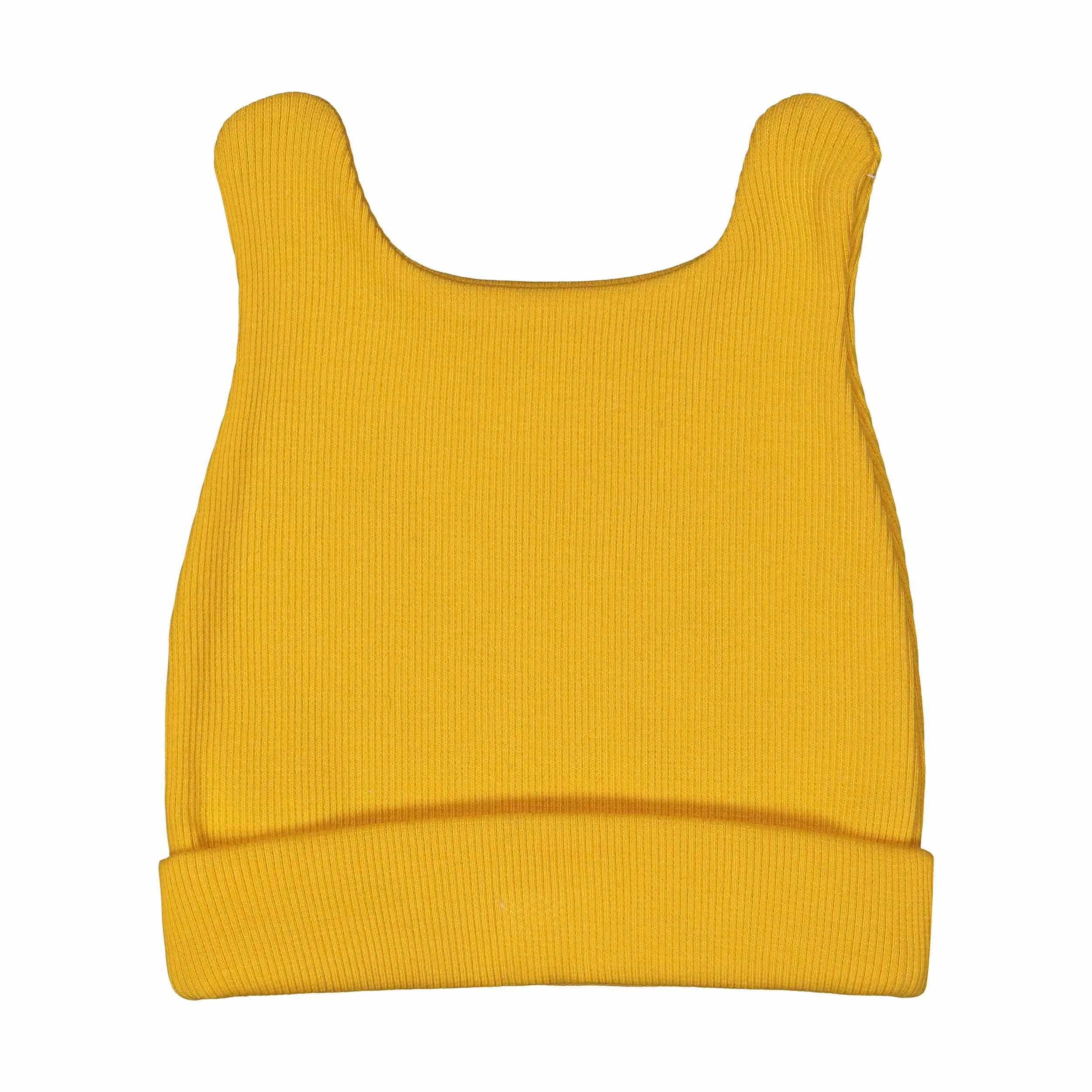 Baby Hat – Perfect for Comfort, Style & Safety with Cat Design in Orange