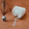 Baby Earflap Hat Princess Model - Soft, Stylish & Perfect for Outgoing in Milky