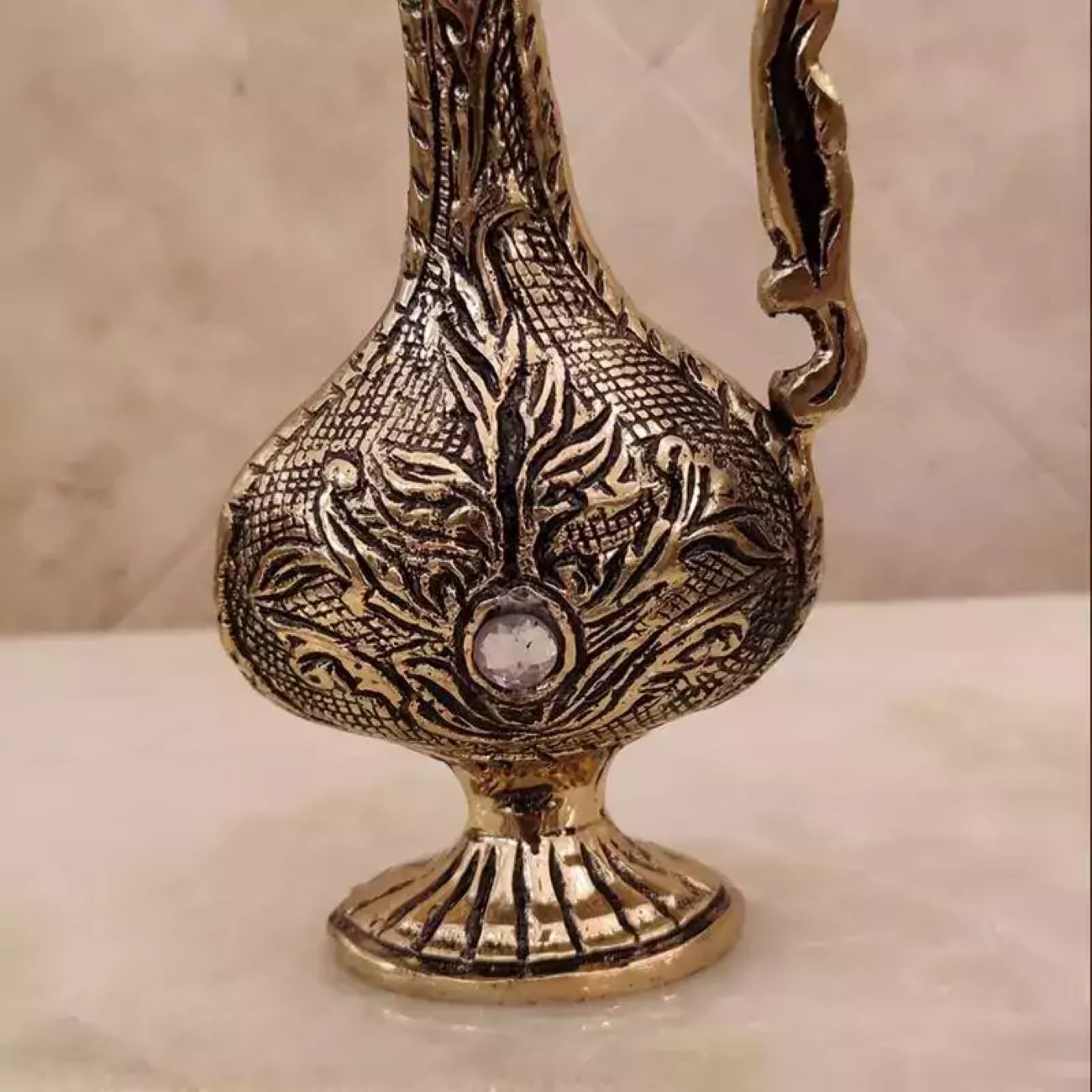 Brass Rosewater Sprinkler – for Traditional Fragrance Ceremony in Elegant Style