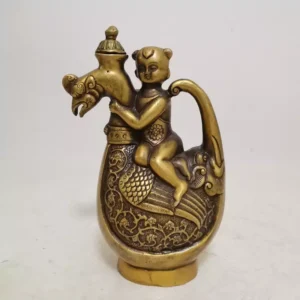 Brass Rosewater Sprinkler – for Traditional Fragrance Ceremony