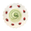 Ceramic Dinnerware Plate - Dishwasher Safe | Pomegranate Design