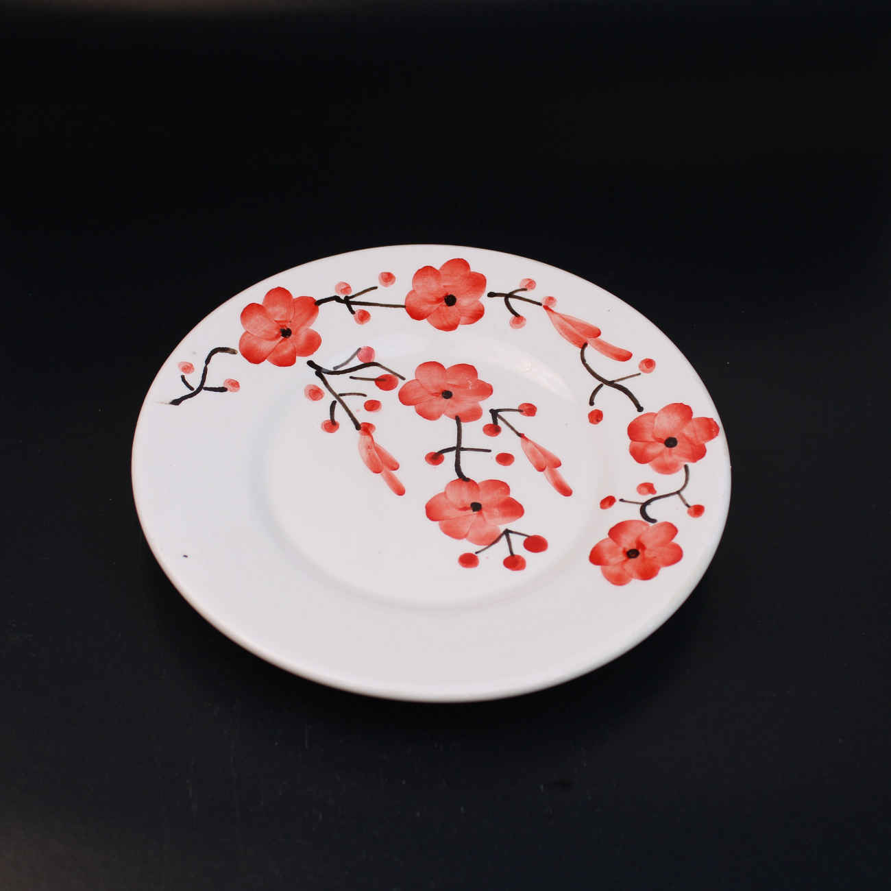 Ceramic Dinnerware Plate – Microwave, Dishwasher Safe & Functional | Floral