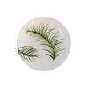 Ceramic Dinnerware Plate - Microwave, Dishwasher Safe and Durable (Set of 4)