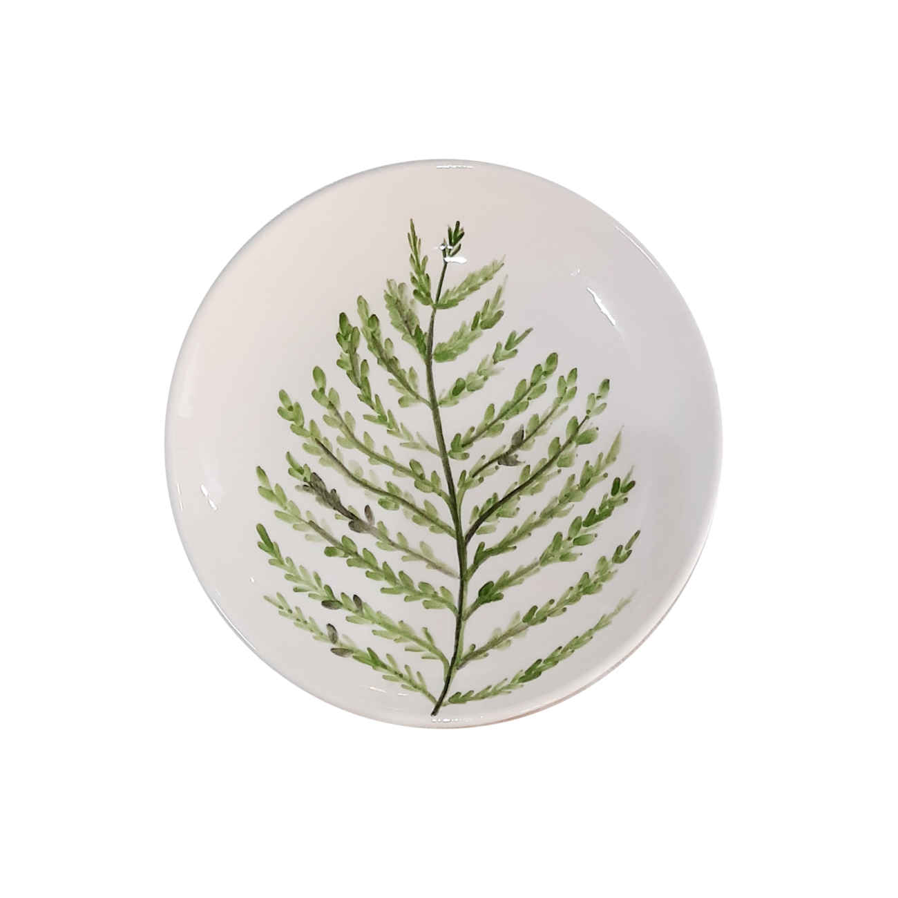 Ceramic Dinnerware Plate – Microwave, Dishwasher Safe and Durable (Set of 4)