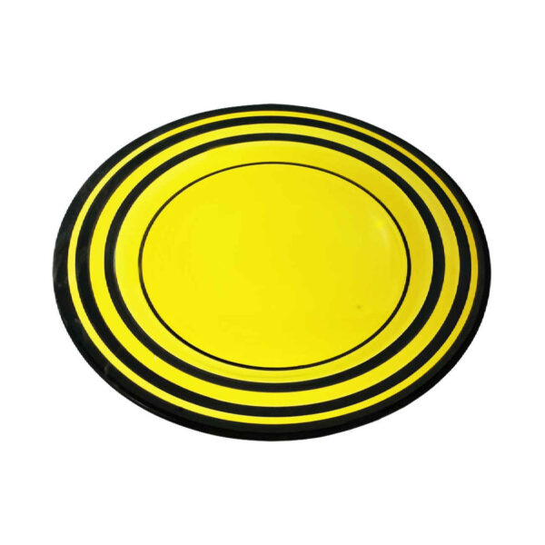 Ceramic Dinnerware Plate - Microwave and Dishwasher Safe - for Everyday & Special Occasions