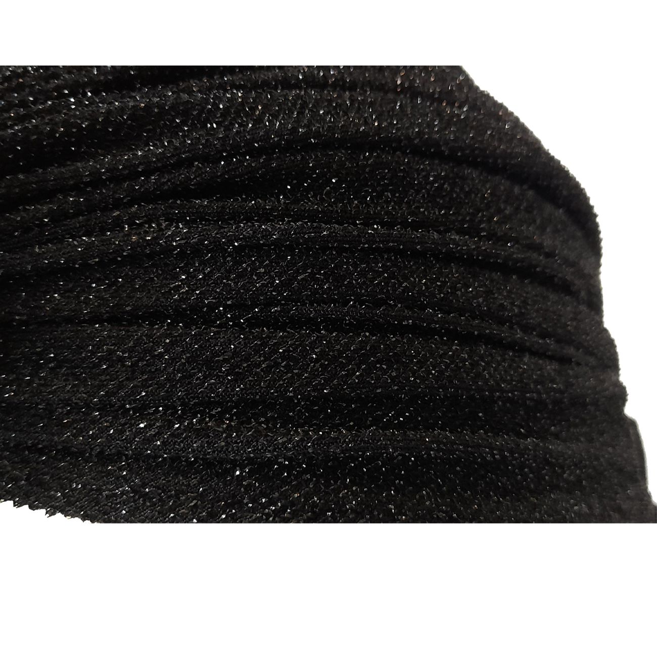 Chic and Stylish Turban Stretch Lurex Fabric-Elegance Model