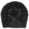 Chic and Stylish Turban Stretch Lurex Fabric-Elegance Model