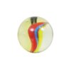 Classic Glass Marbles - Nostalgic Iranian Toy 50 Pcs in a Pack Different Color