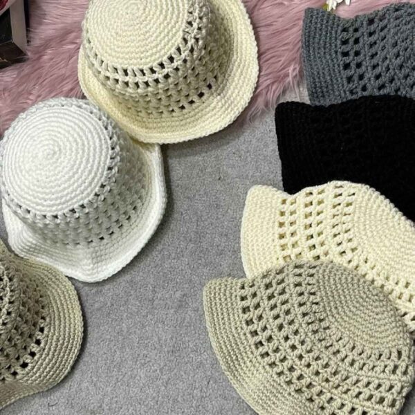 Crocheted Hat - Handwoven, Chic & Stylish Perfect for Any Season