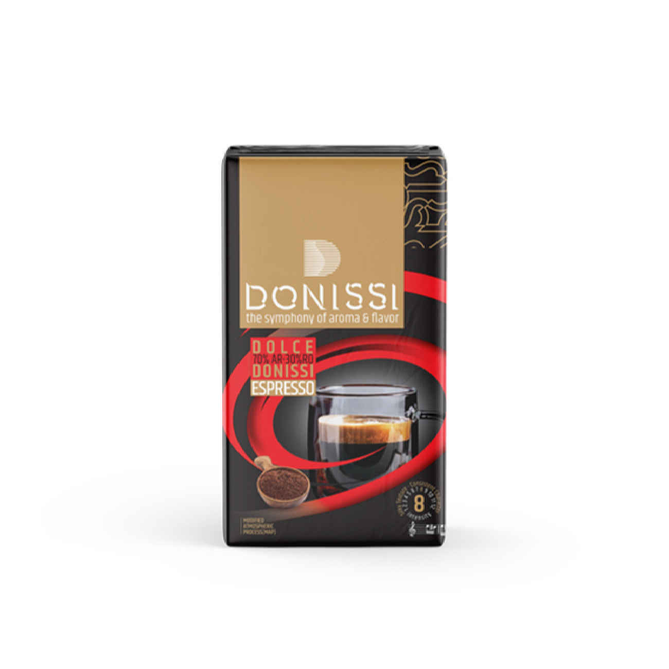 Donissi Espresso Coffee Powder – Perfect for Coffee Lovers 70/30 | 3 Pack of 250 gr