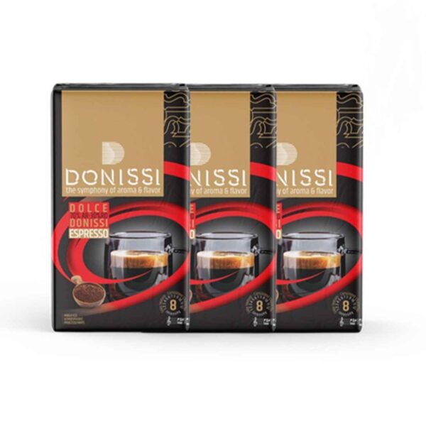 Donissi Espresso Coffee Powder - Perfect for Coffee Lovers 70/30 | 3 Pack of 250 gr