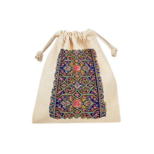 Drawstring Cotton Storage Bag – Reusable and Durable with Natural Fabric