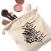 Drawstring Cotton Storage Bag - lightweight, Perfect for Organizing with Poem Design