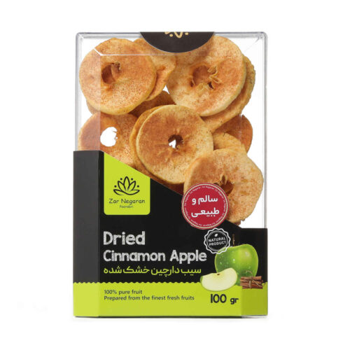 Dried Cinnamon Apples for Your Enjoyment – Sweet Slices (100 gr)