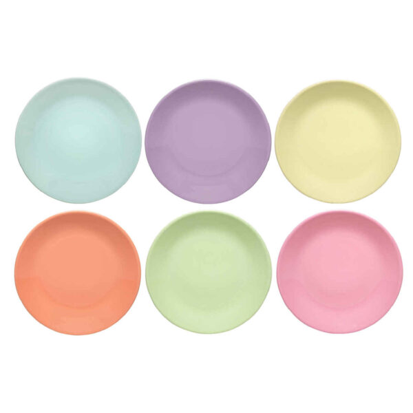 Elegant Ceramic Dinnerware Plate - Durable, Stylish, and Dishwasher Safe (Set of 6)