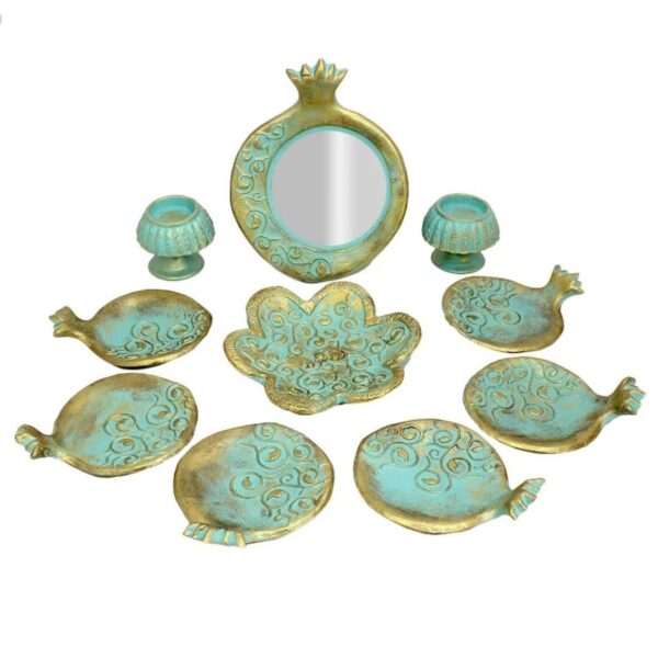 Haft Seen - Suitable for Persian New Year Anar Design Set of 10