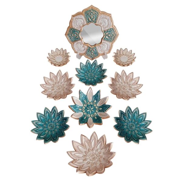 Haft Seen - Suitable for Persian New Year Flower-Shaped Clay Art