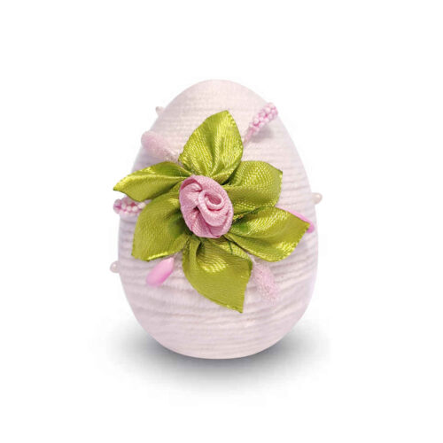 Haftseen Painted Egg for Iranian Nowruz Celebration – Pottery with Floral Design (Pack of 3)