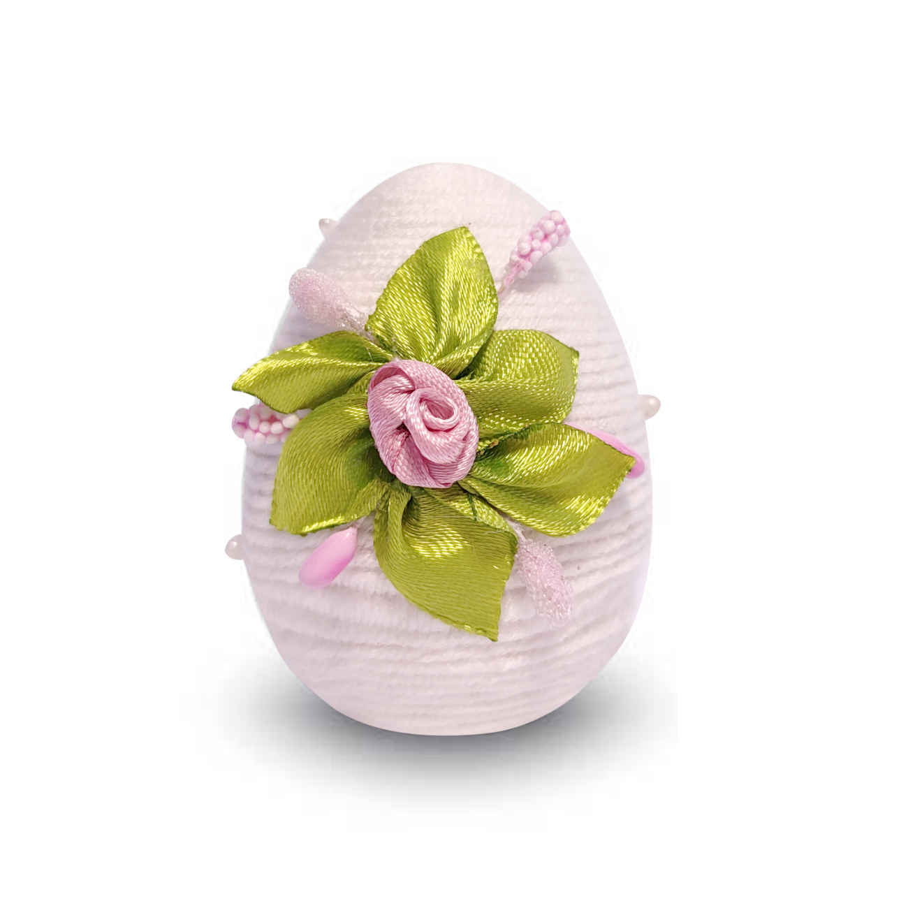 Haftseen Painted Egg for Iranian Nowruz Celebration – Pottery with Floral Design (Pack of 3)