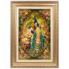 Hand-Knotted Persian Pictorial Rug from Tabriz – Stunning Peacocks