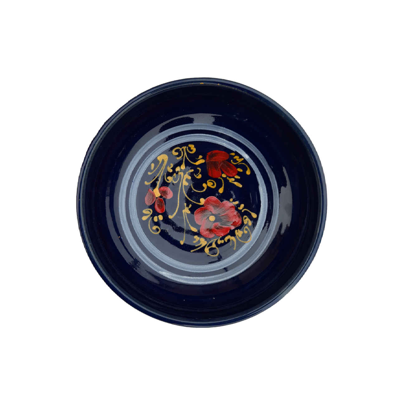 Handcrafted Artistic Pottery Bowl – Versatile for Yogurt, Desserts, Salad, Noodles | Floral