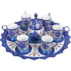 Handcrafted Persian Tea Set - Minakari Enameled Suitable for Gift & Home Decor