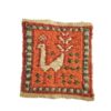 Handwoven Persian Kilim Coaster – Artisanal Table Decor