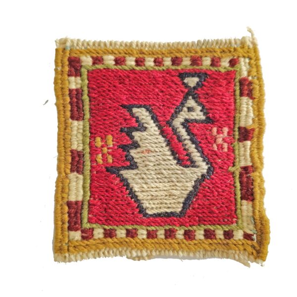 Handwoven Persian Kilim Coaster – Unique Decorative Table Accessory