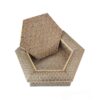Wooden Khatam Kari Candy Bowl - Suitable for Coffee and Tea Lover with Geometric Design