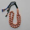 Islamic Rosary Crafted with Copper 33 Prayer Beads Tasbih Misbaha