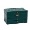 Jewelry Box with Multi-Tier Storage and Lock for Organized Accessories
