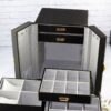 Jewelry Box with Multi-Tier Storage with Lock for Organized Accessories