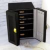 Jewelry Box with Multi-Tier Storage with Lock for Organized Accessories