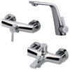 KWC Bathroom Faucet Set - Perfect for Contemporary Spaces | Metis Model