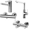 KWC Faucet Set - Perfect for Contemporary Spaces | Ava Model
