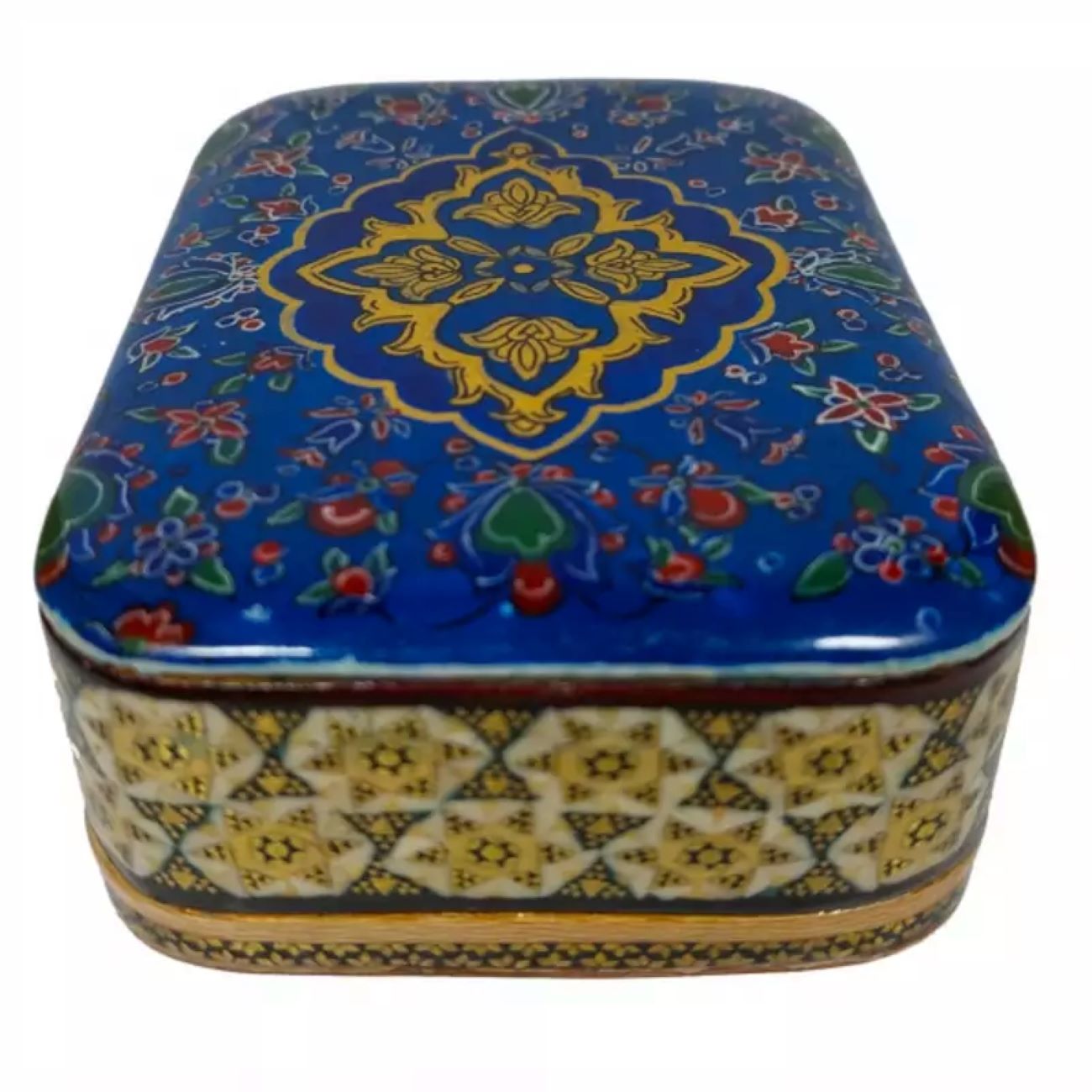 Khatamkari Business Card Holder, Accessory and Gift-Suitable