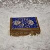 Khatamkari Business Card Holder Floral, Accessory and Gift-Suitable Model Tazhib