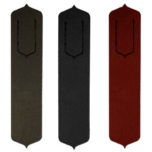 Leather Bookmark  – Elegant Reading Accessory (Set of 3)