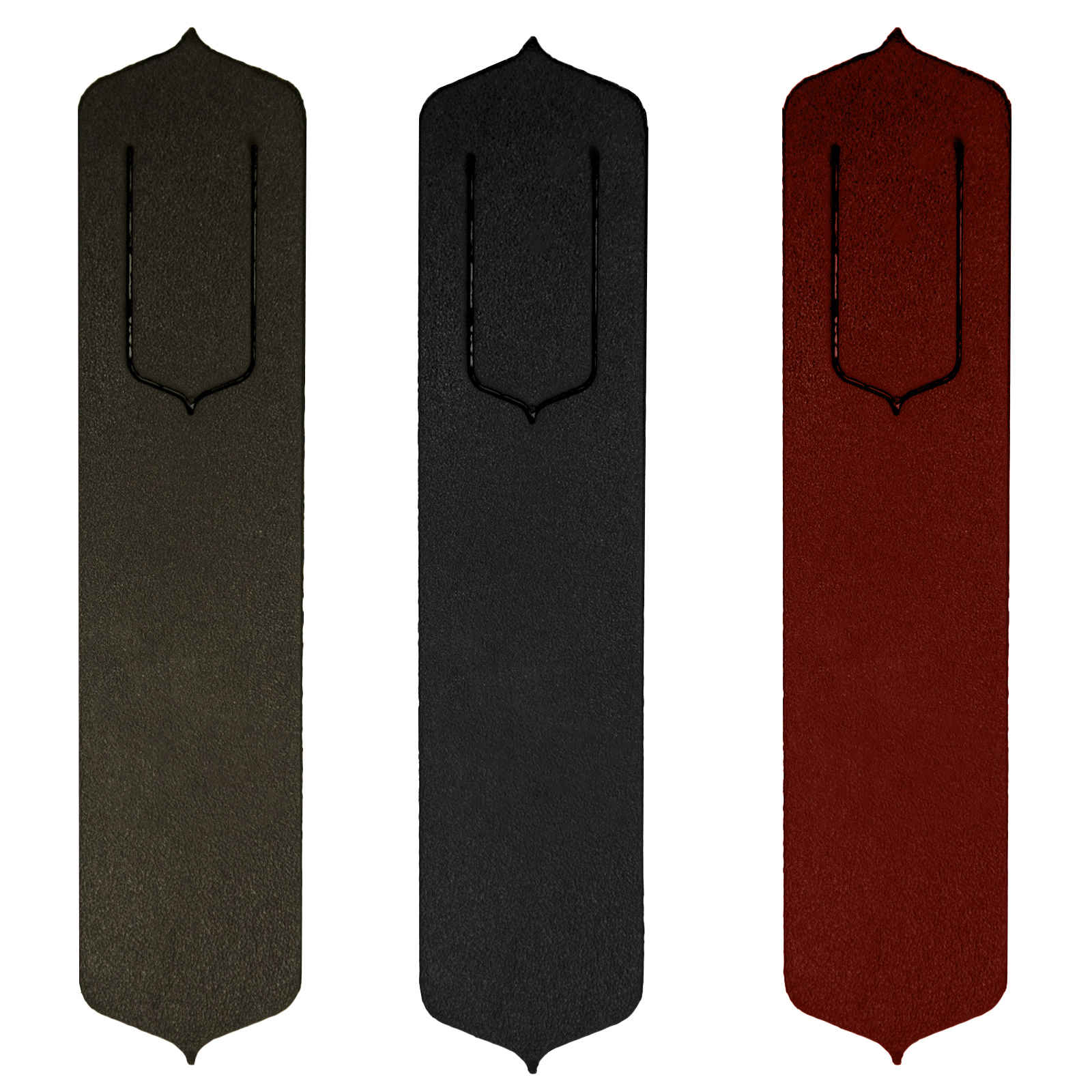 Leather Bookmark  – Elegant Reading Accessory (Set of 3)