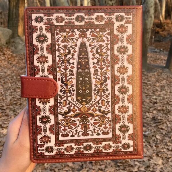 Leather Daily Planner 1404 Persian Daily Planner Calendar Different Design